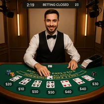 Betinia - Live Blackjack - Dzīvie dīleri