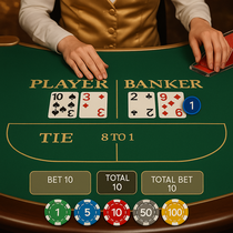 Betinia - Baccarat Galda spēle - Table Game