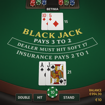 Betinia - Blackjack Galda spēle - Table Game