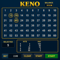 Betinia - Keno Games - Online Lottery