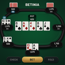 Betinia - Poker Galda spēle - Table Game