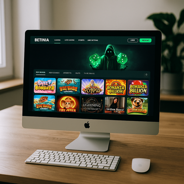 Betinia - Moderns un intuitīvs dizains - Galvenā lapa