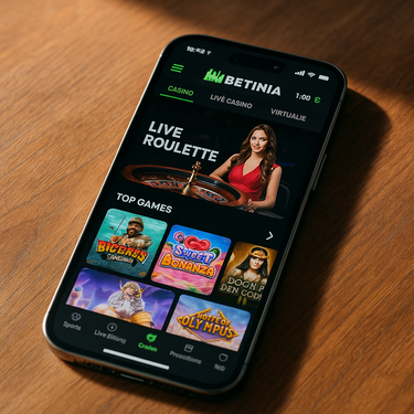 Betinia - Mobilā versija un responsīvs dizains - Mobilā saskarne